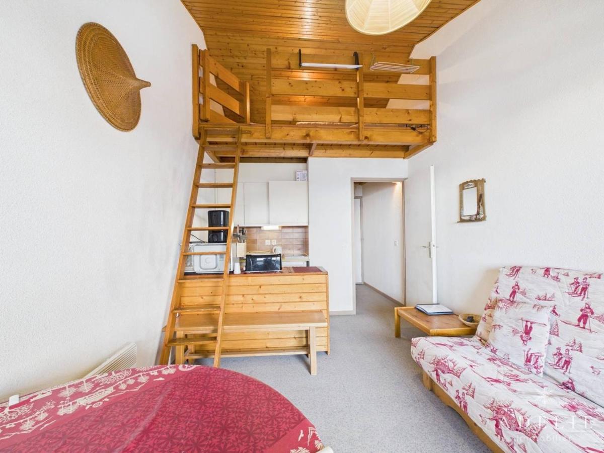 Studio mezzanine cosy, balcon plein sud, quartier calme, proche pistes et commerces, navette gratuite - FR-1-398-554 - Housity