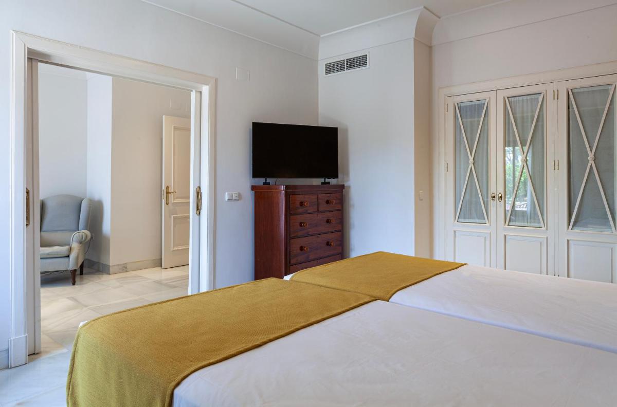 Cama o camas de una habitación en Villa Jerez