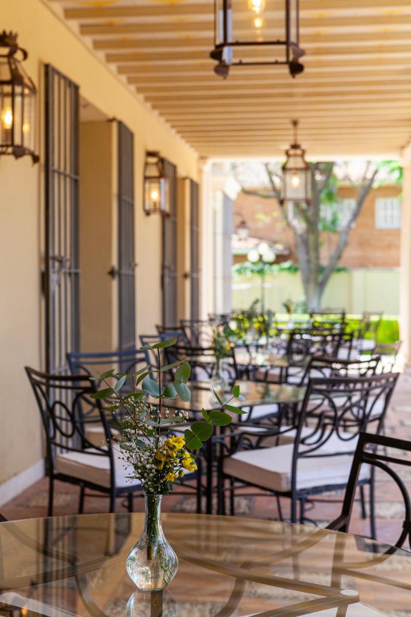Un patio o zona al aire libre en Villa Jerez