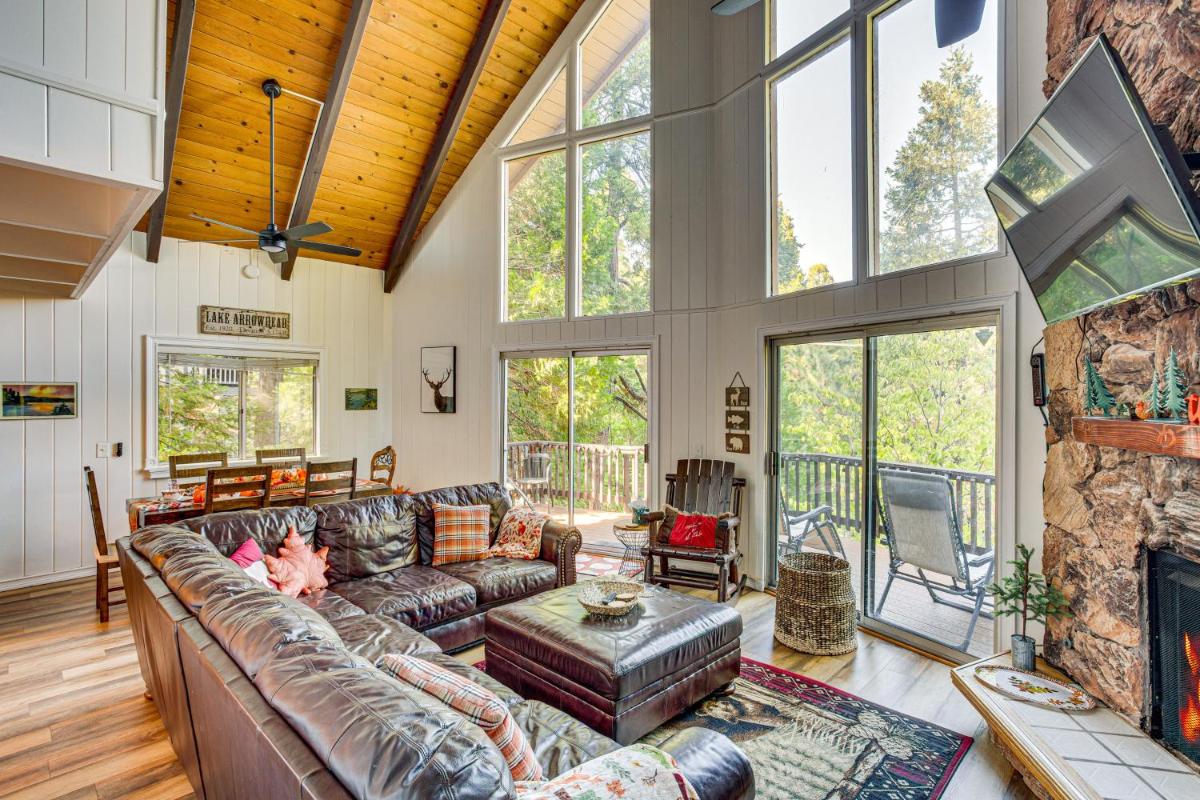 Lake Arrowhead Cabin Rental about 1 Mi to Village! - Housity