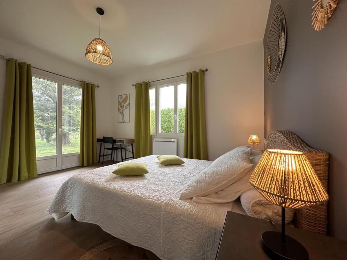 Pavillon rénové avec jardin arboré, proche centre-ville, véranda, parking, wifi, idéal familles - FR-1-489-417 - Housity
