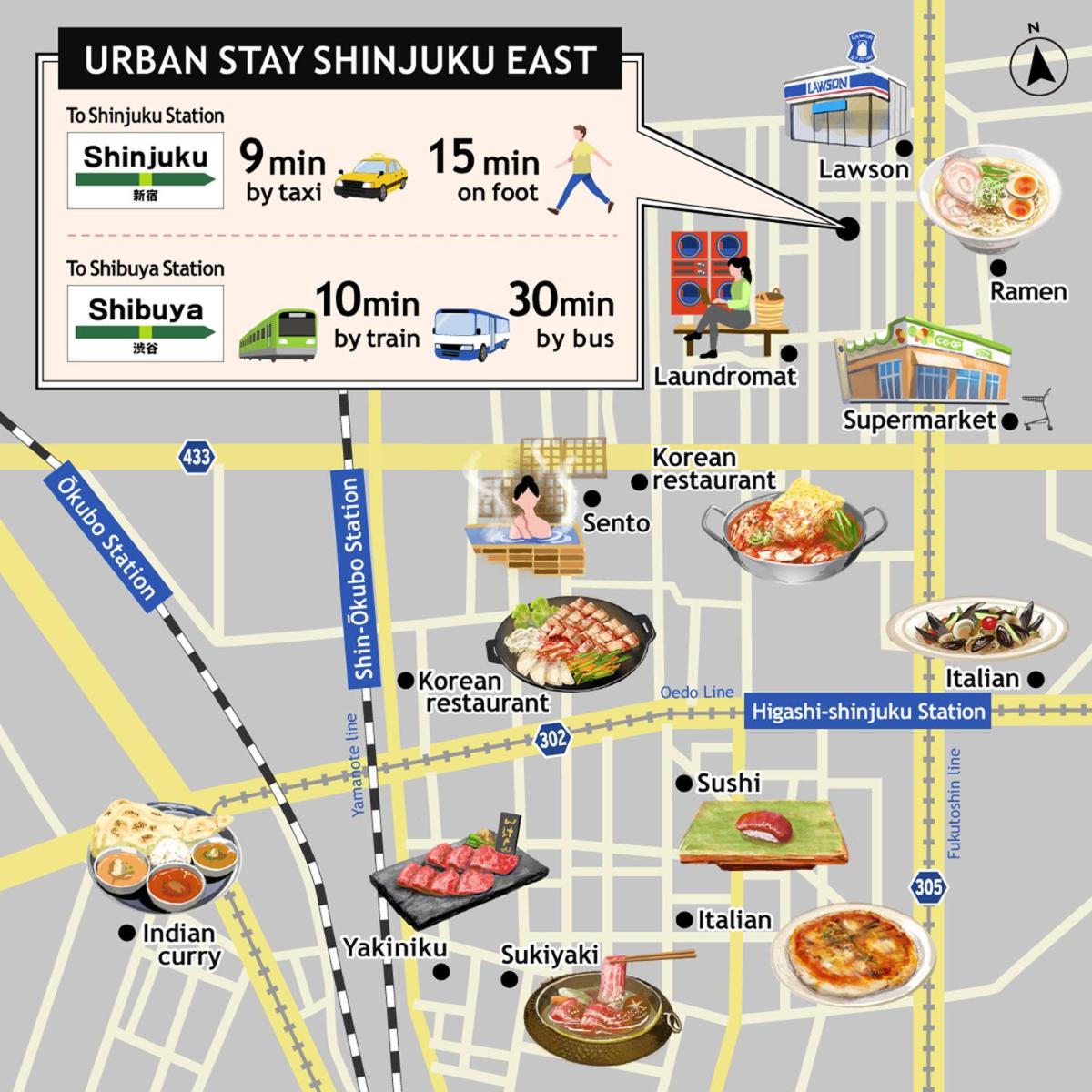 アーバンステイ新宿イースト - Housity