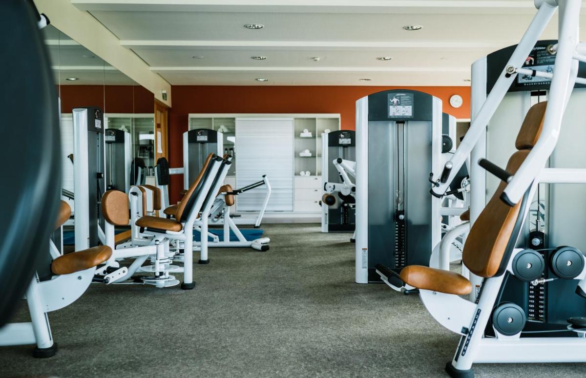 Das Fitnesscenter und/oder die Fitnesseinrichtungen in der Unterkunft A-ROSA Sylt