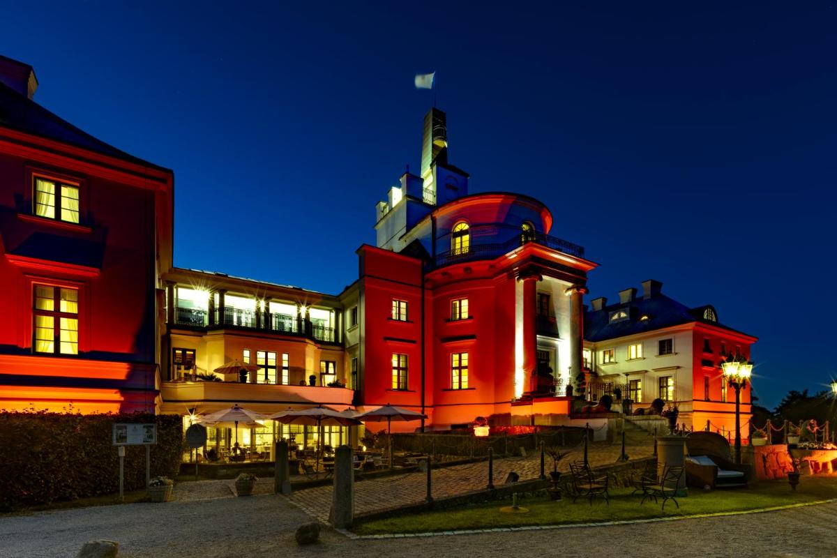 Das Gebäude in dem sich das Hotel befindet