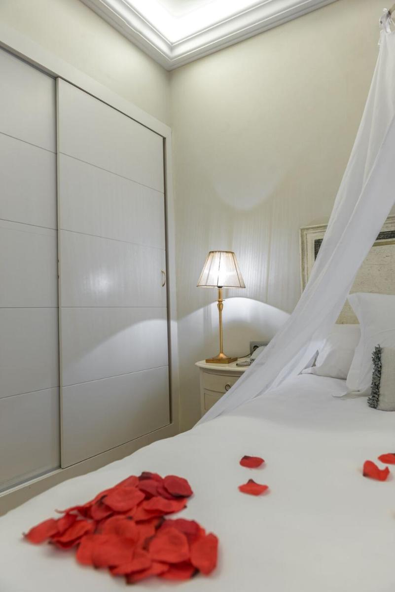 Cama o camas de una habitación en Hotel Sa Calma