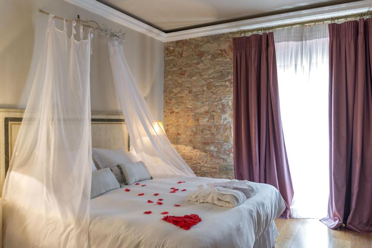 Cama o camas de una habitación en Hotel Sa Calma