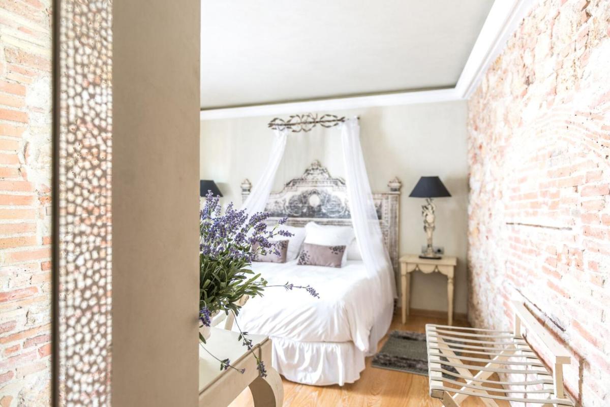Cama o camas de una habitación en Hotel Sa Calma