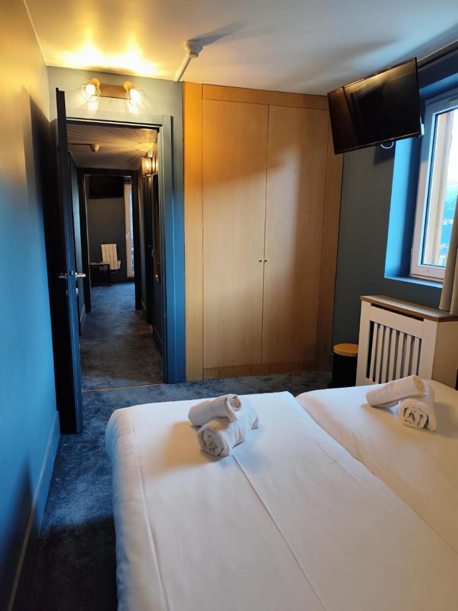 Un ou plusieurs lits dans un hébergement de l'établissement Hotel Turan & Spa