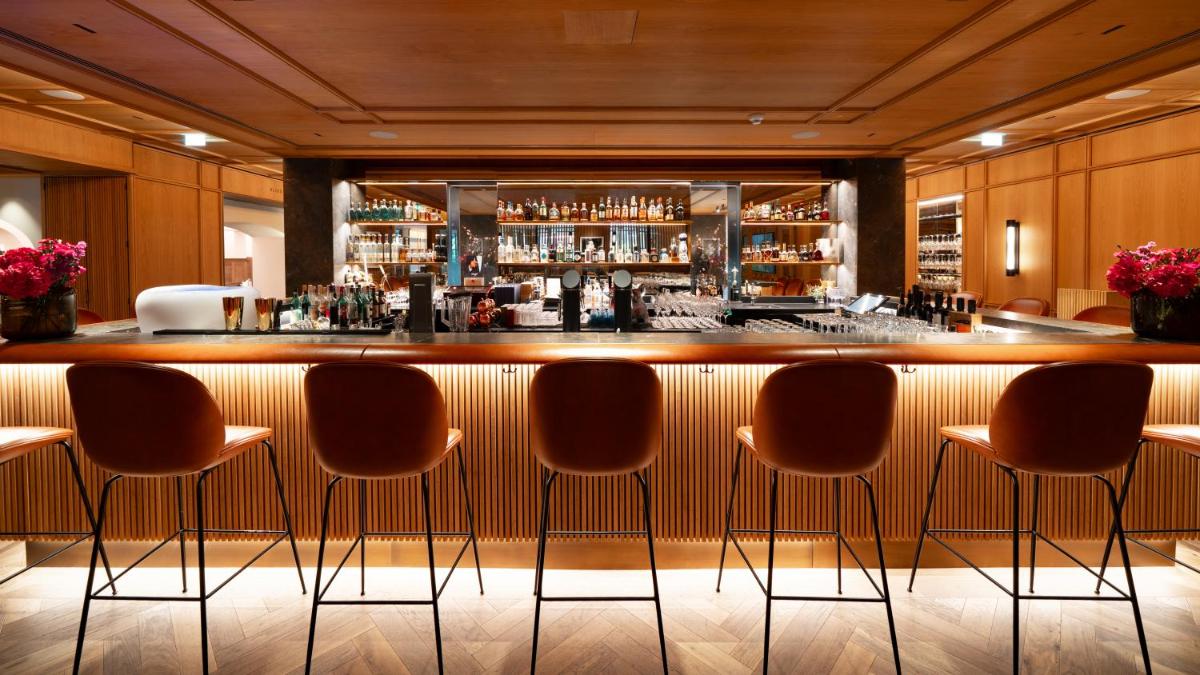 Lounge oder Bar in der Unterkunft Parkhotel Egerner Höfe