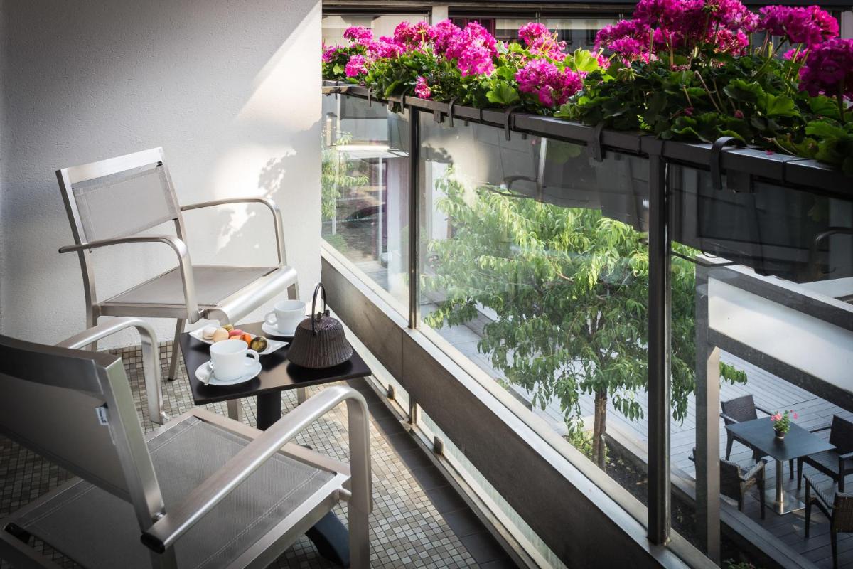 Balcon ou terrasse dans l'établissement Sofitel Strasbourg Grande Ile