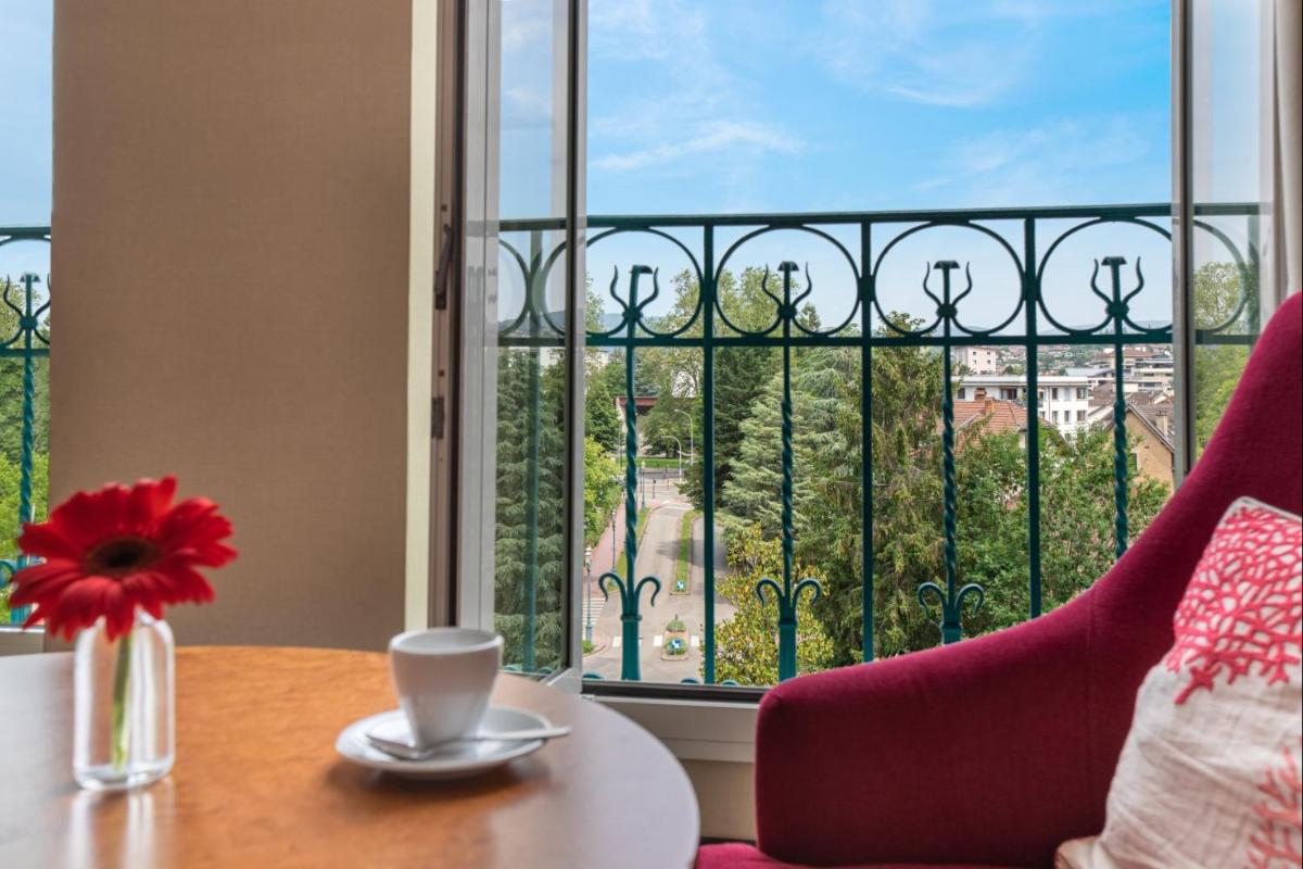 Balcon ou terrasse dans l'établissement Impérial Palace