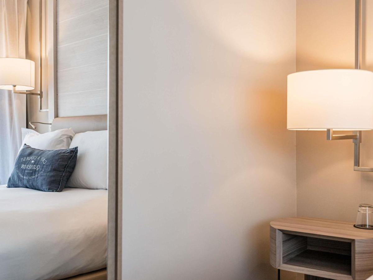 Un ou plusieurs lits dans un hébergement de l'établissement Sofitel Quiberon Thalassa sea & spa