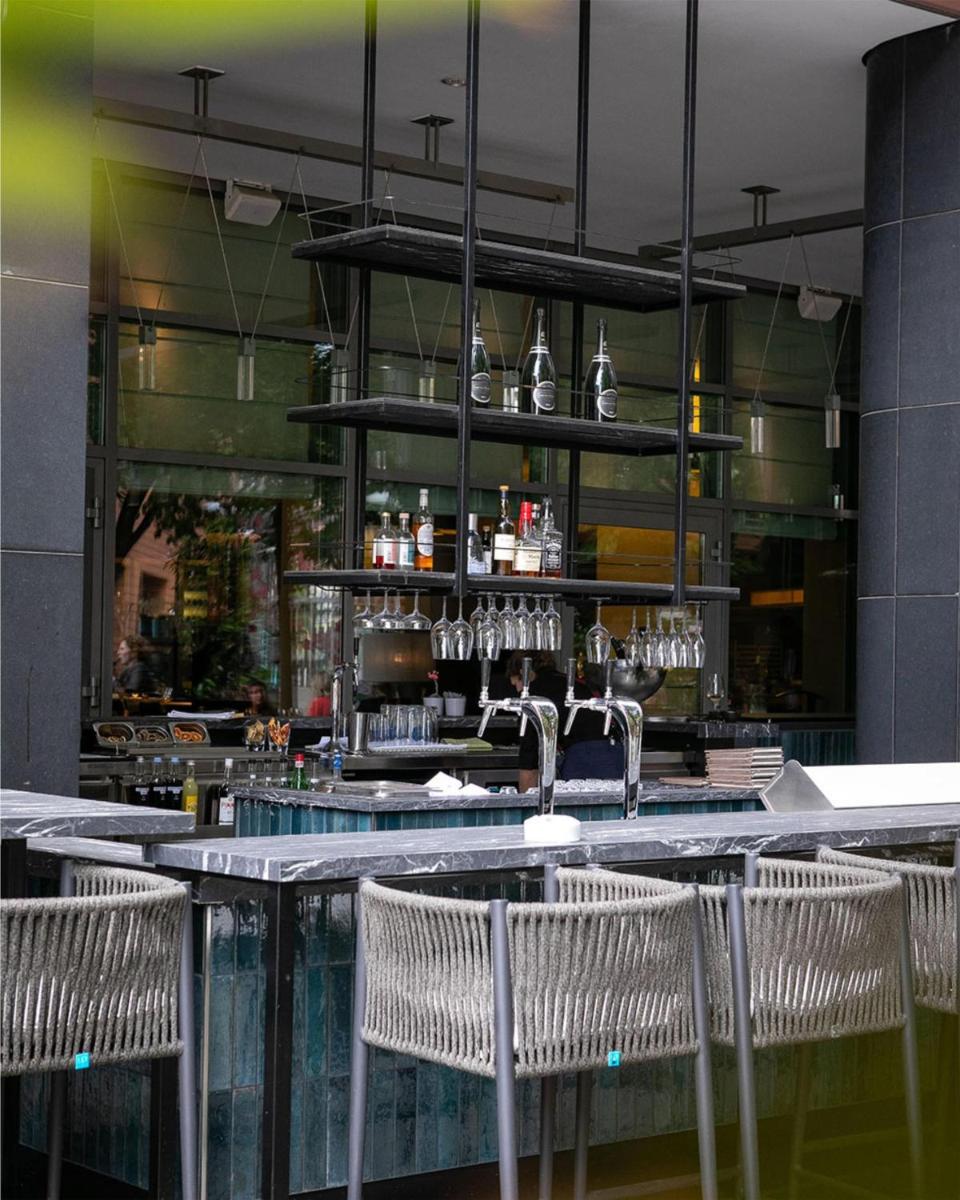 Getränke in der Unterkunft Grand Hyatt Berlin