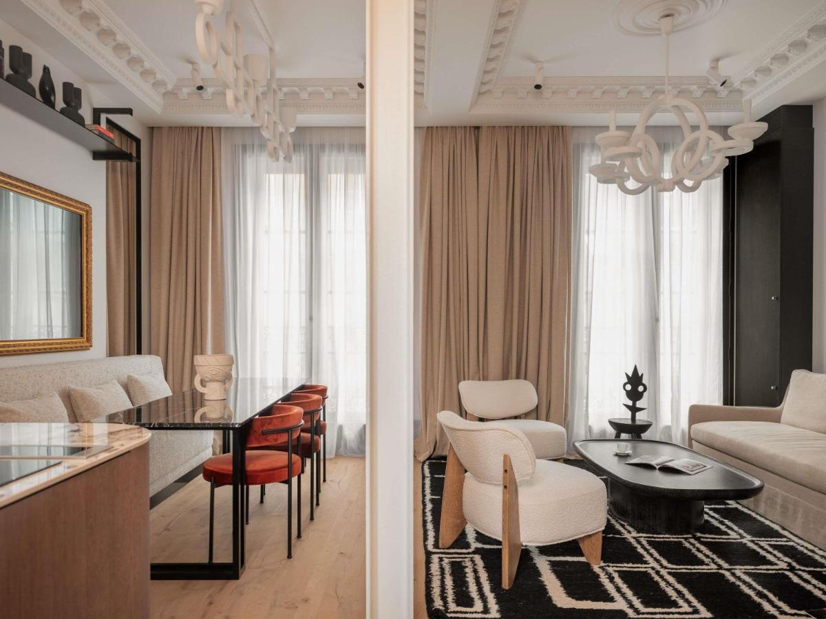 Coin salon dans l'établissement Balthazar Hotel & Spa Rennes - MGallery Collection