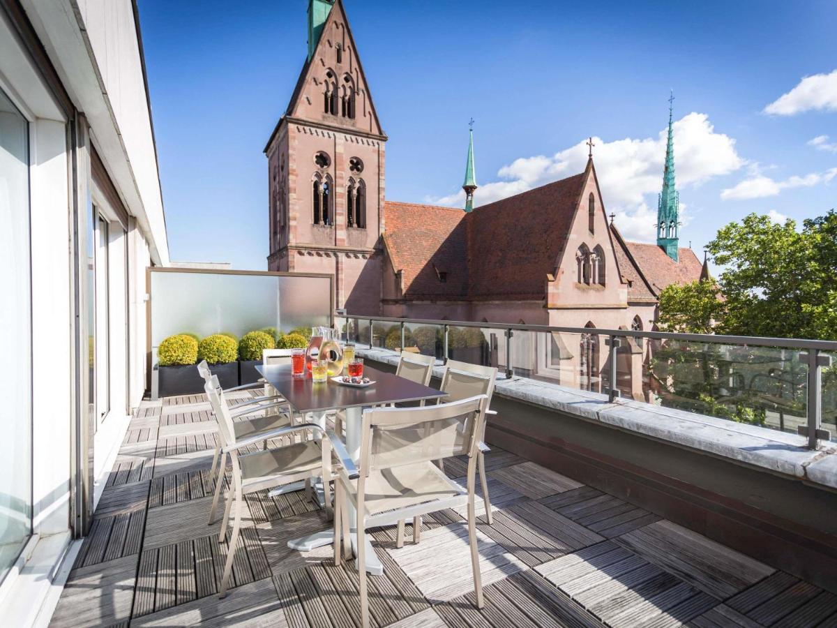 Balcon ou terrasse dans l'établissement Sofitel Strasbourg Grande Ile