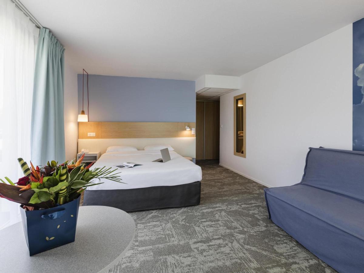 Un ou plusieurs lits dans un hébergement de l'établissement ibis Styles Aix les Bains Domaine de Marlioz