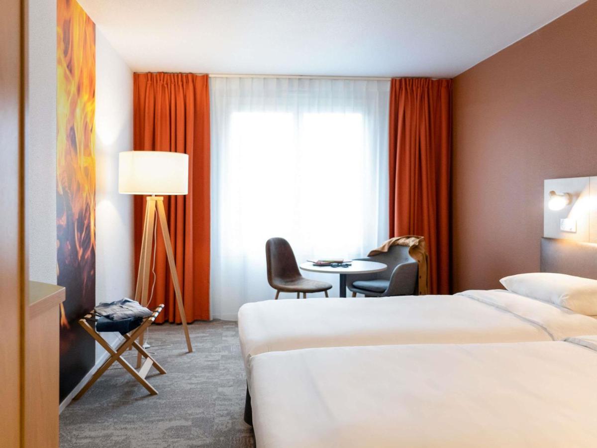 Un ou plusieurs lits dans un hébergement de l'établissement ibis Styles Aix les Bains Domaine de Marlioz