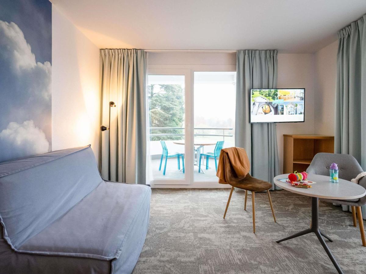 Un ou plusieurs lits dans un hébergement de l'établissement ibis Styles Aix les Bains Domaine de Marlioz