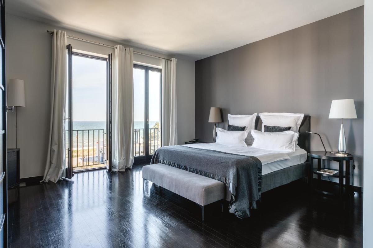 Ein Bett oder Betten in einem Zimmer der Unterkunft A-ROSA Hotel Ceres am Meer - Adults Only