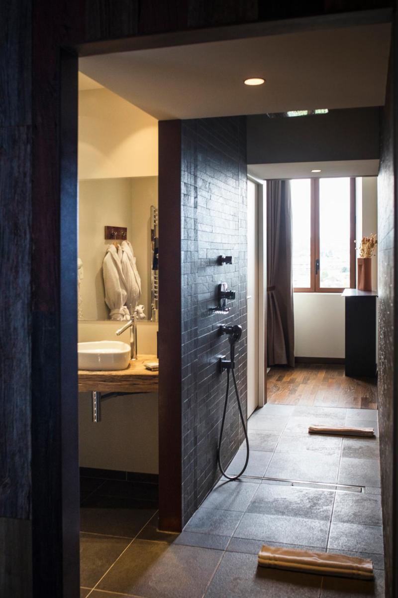 Salle de bains dans l'établissement Le Clos Des Sens