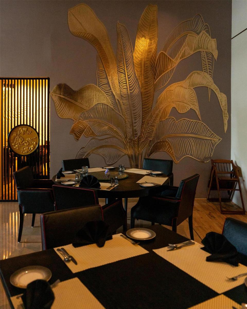 Zona de estar de Radisson Blu Plaza Hotel Hyderabad Banjara Hills