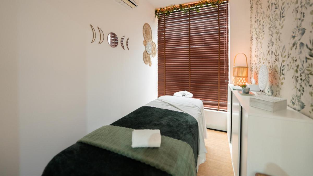 Uma cama ou camas num quarto em Algarve Casino Hotel