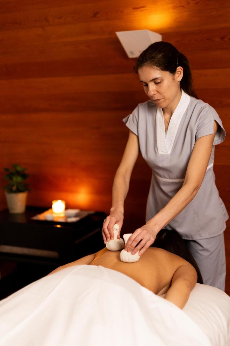 O spa e/ou outras comodidades de bem-estar em Hotel Solverde Spa and Wellness Center