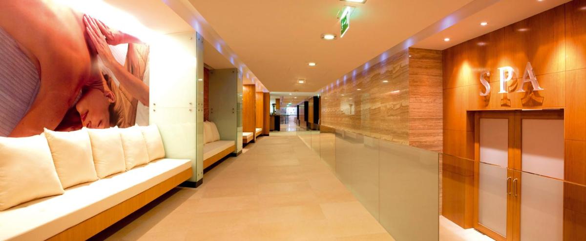 Uma área de estar em Hotel Solverde Spa and Wellness Center