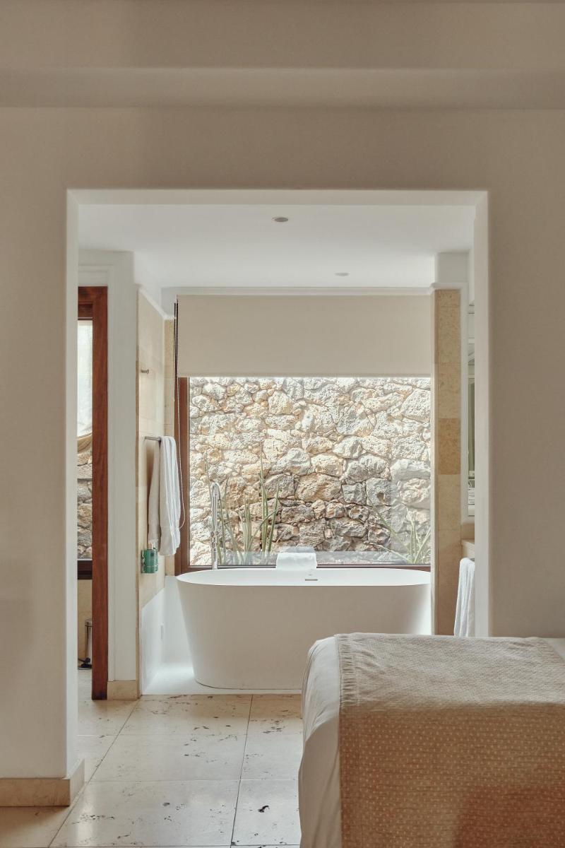 Cama o camas de una habitación en Villas Alondra