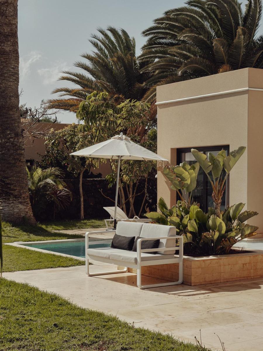 Jardín al aire libre en Villas Alondra