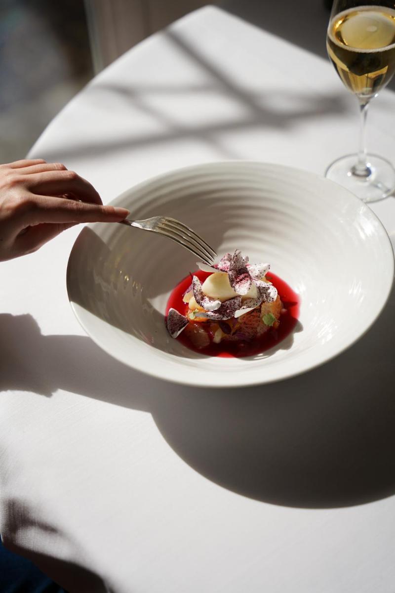 Nourriture dans l'hôtel ou à proximité