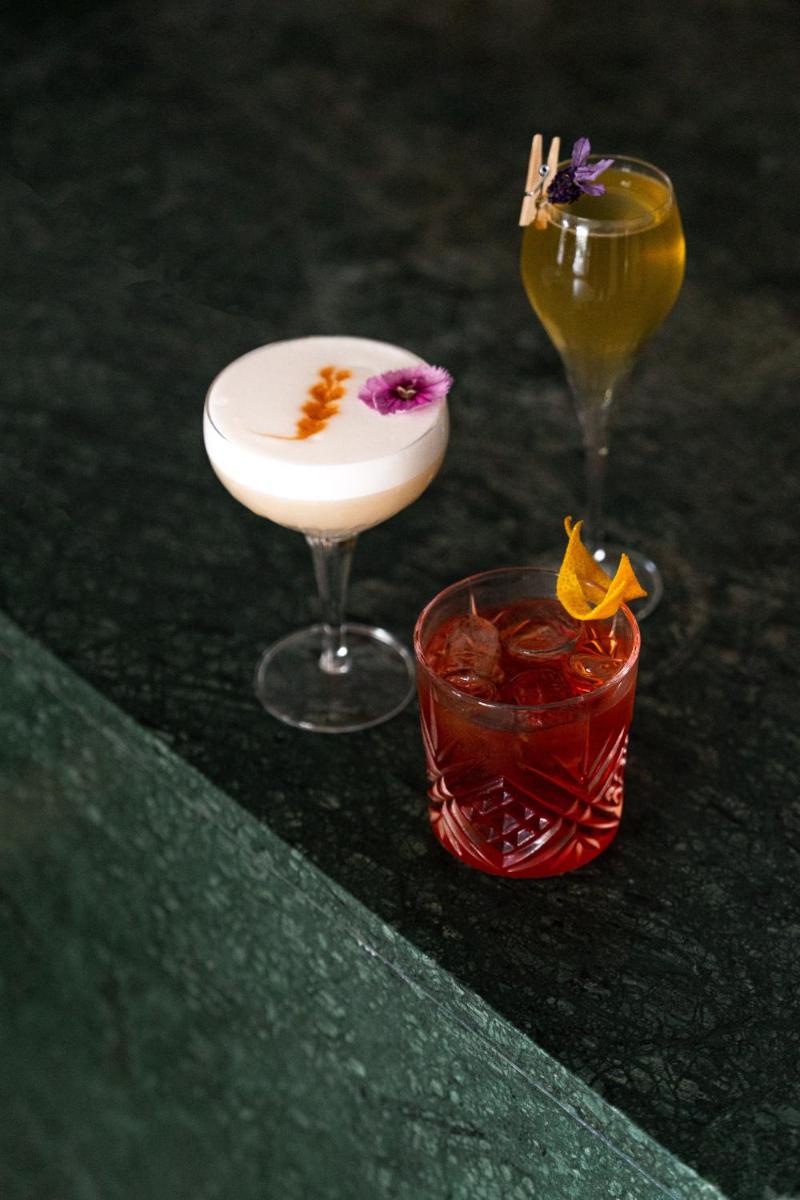 Boissons dans l'établissement Hôtel Le Saint Remy & Spa
