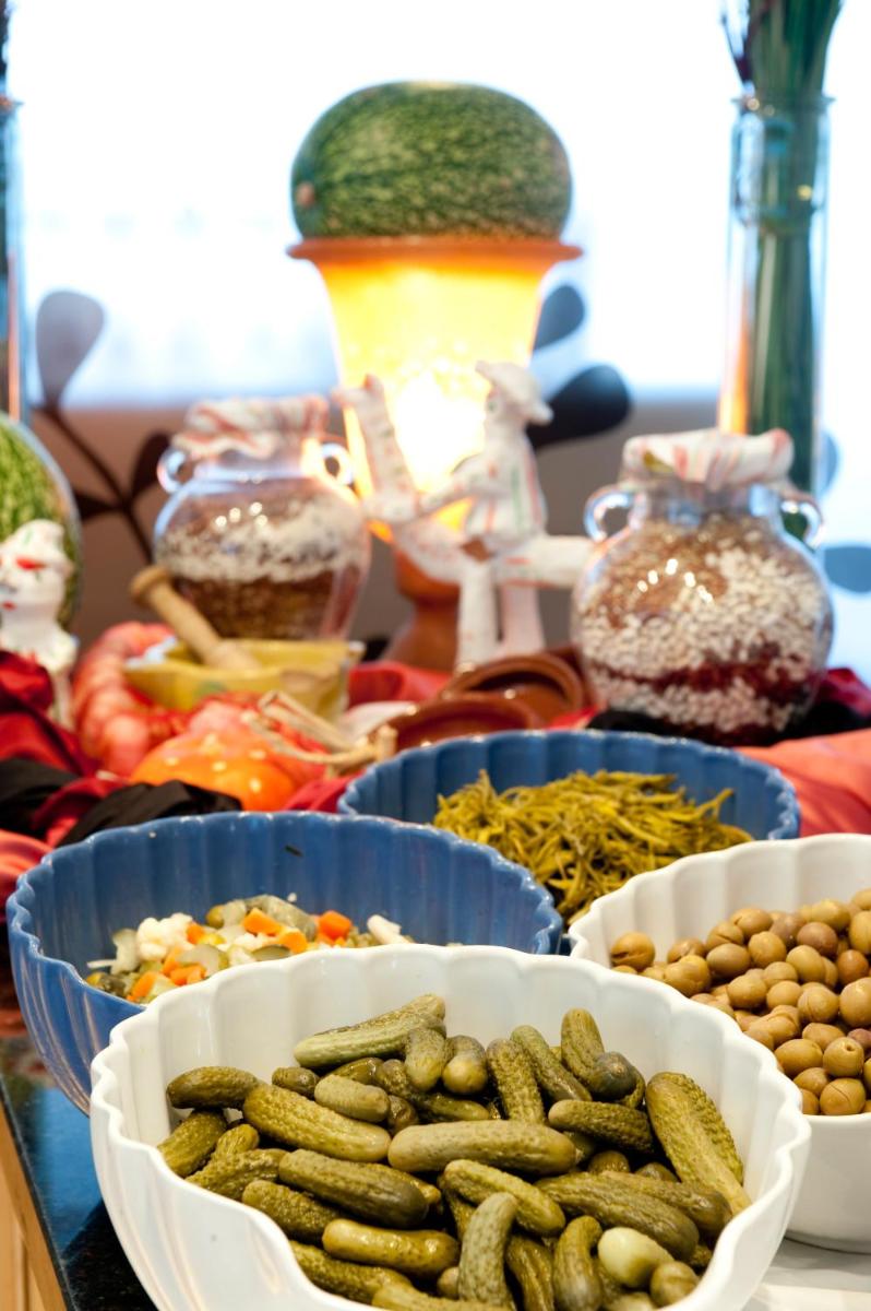 Comida en o cerca de este apartahotel