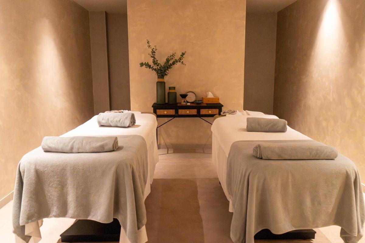 Uma cama ou camas num quarto em The Lince Braga