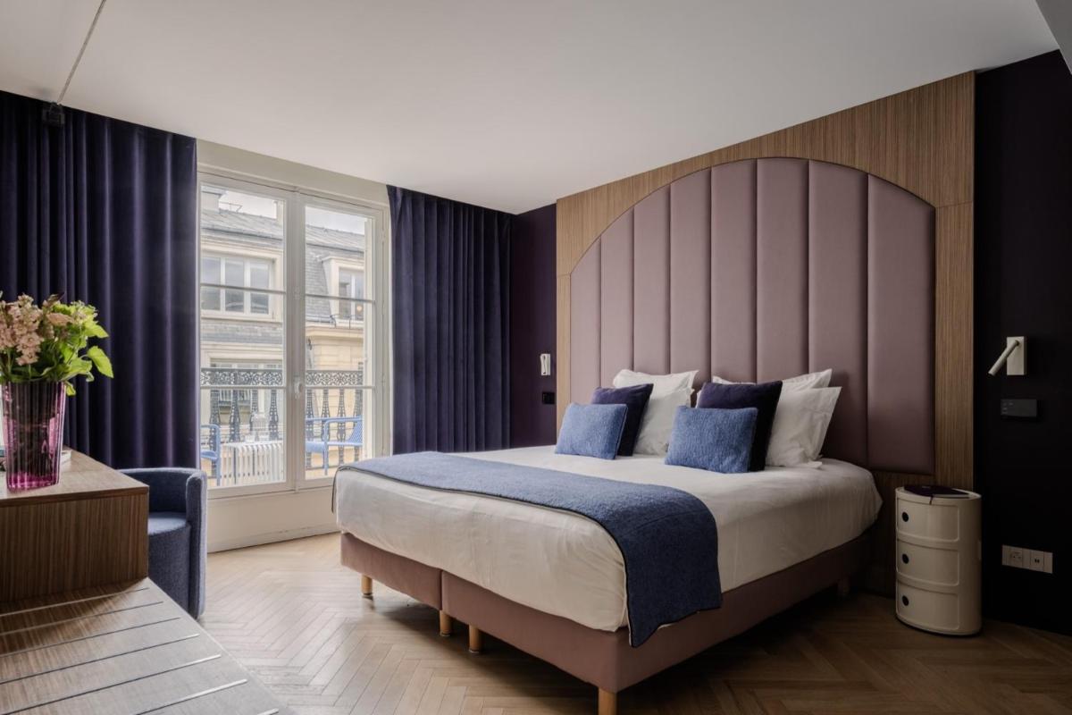 Luxe lits dans un hébergement de l'établissement 1.75 Paris La Source
