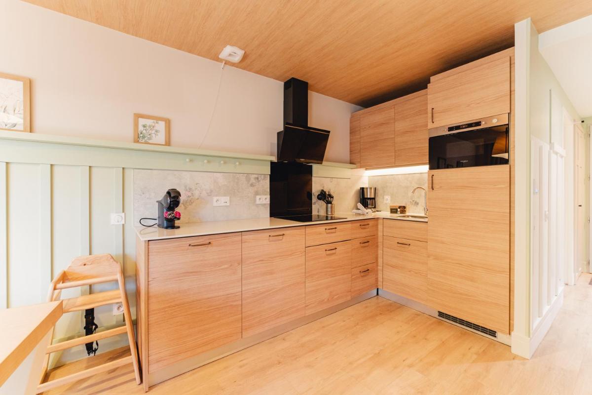 Una cocina o zona de cocina en Center Parcs Villages Nature Paris