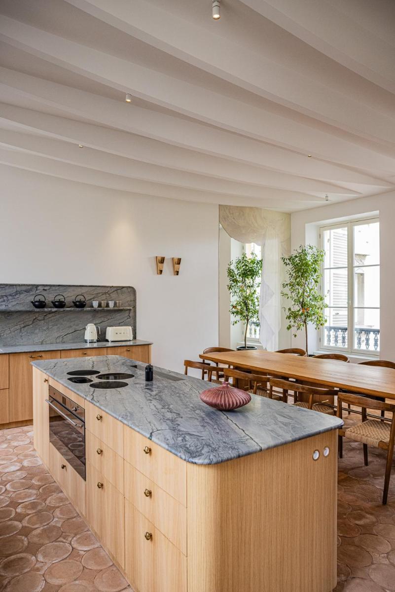 Cuisine ou kitchenette dans l'établissement 1.75 Paris La Source