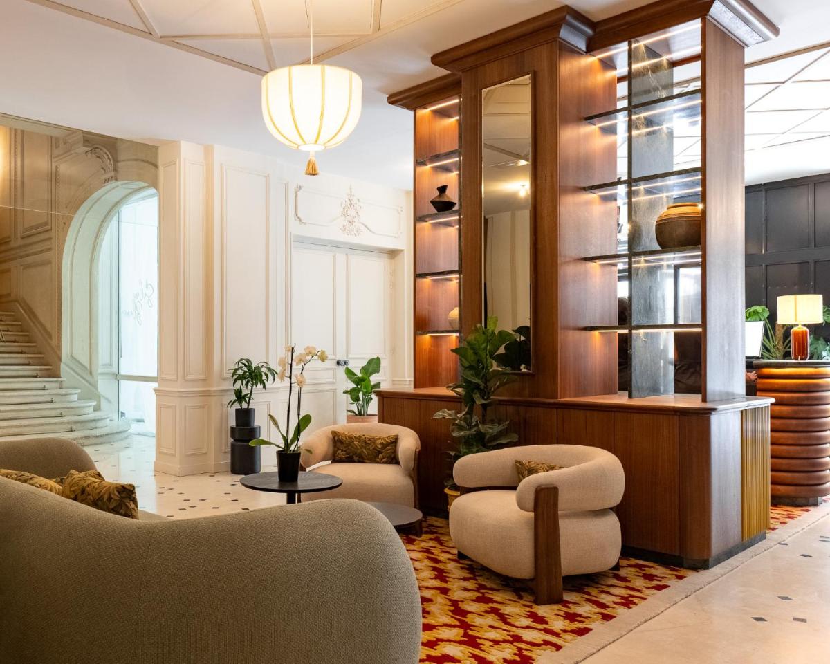 Coin salon dans l'établissement La Maison Champs Elysées
