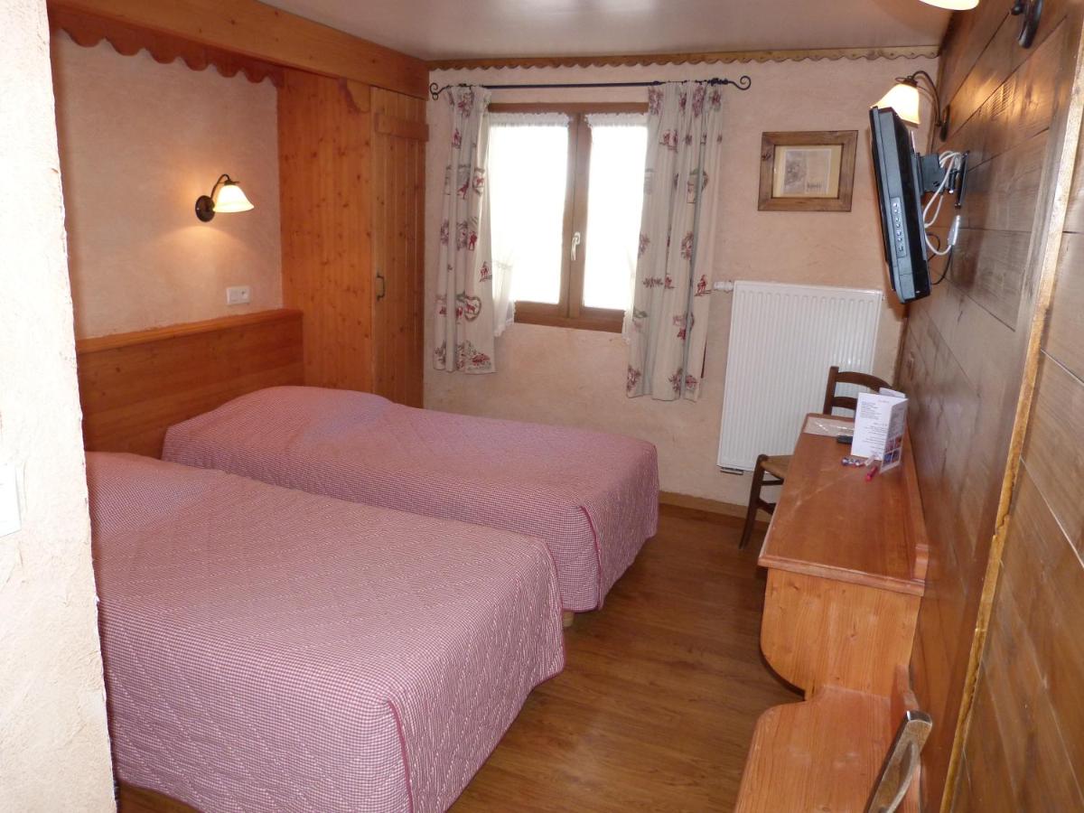 Un ou plusieurs lits dans un hébergement de l'établissement Hôtel Belalp