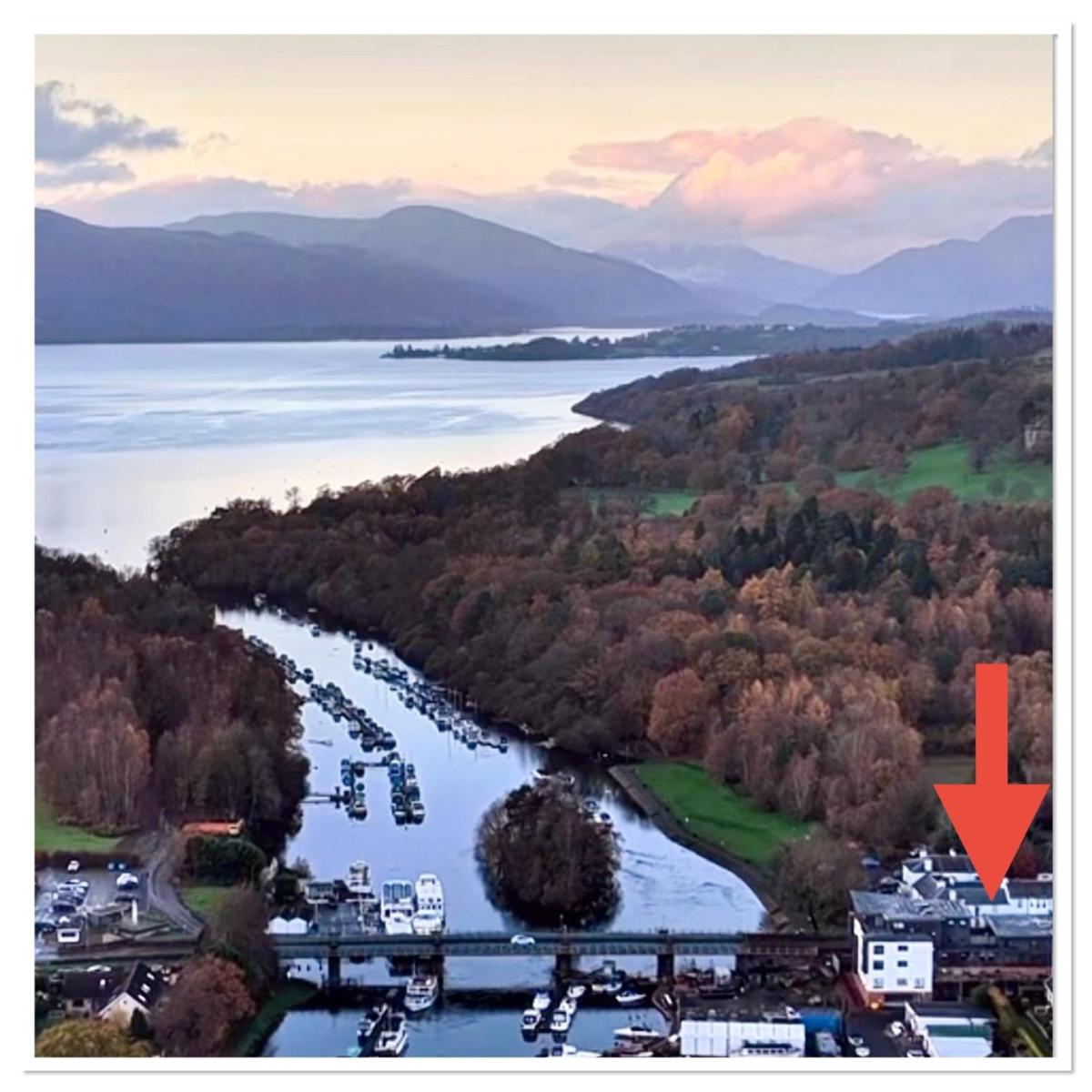 Riverside View Apartment in Balloch, Loch Lomond - Housity