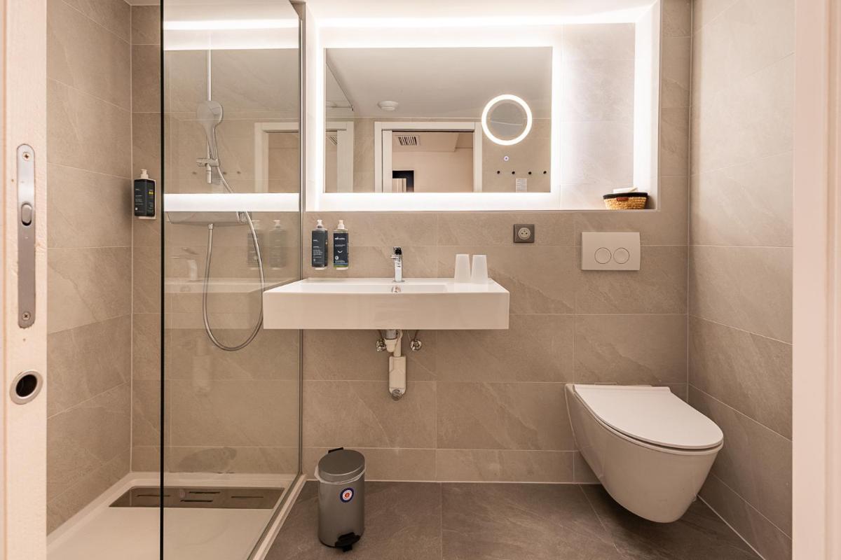Salle de bains dans l'établissement Brit Hotel, Spa & Restaurant - Colmar Est