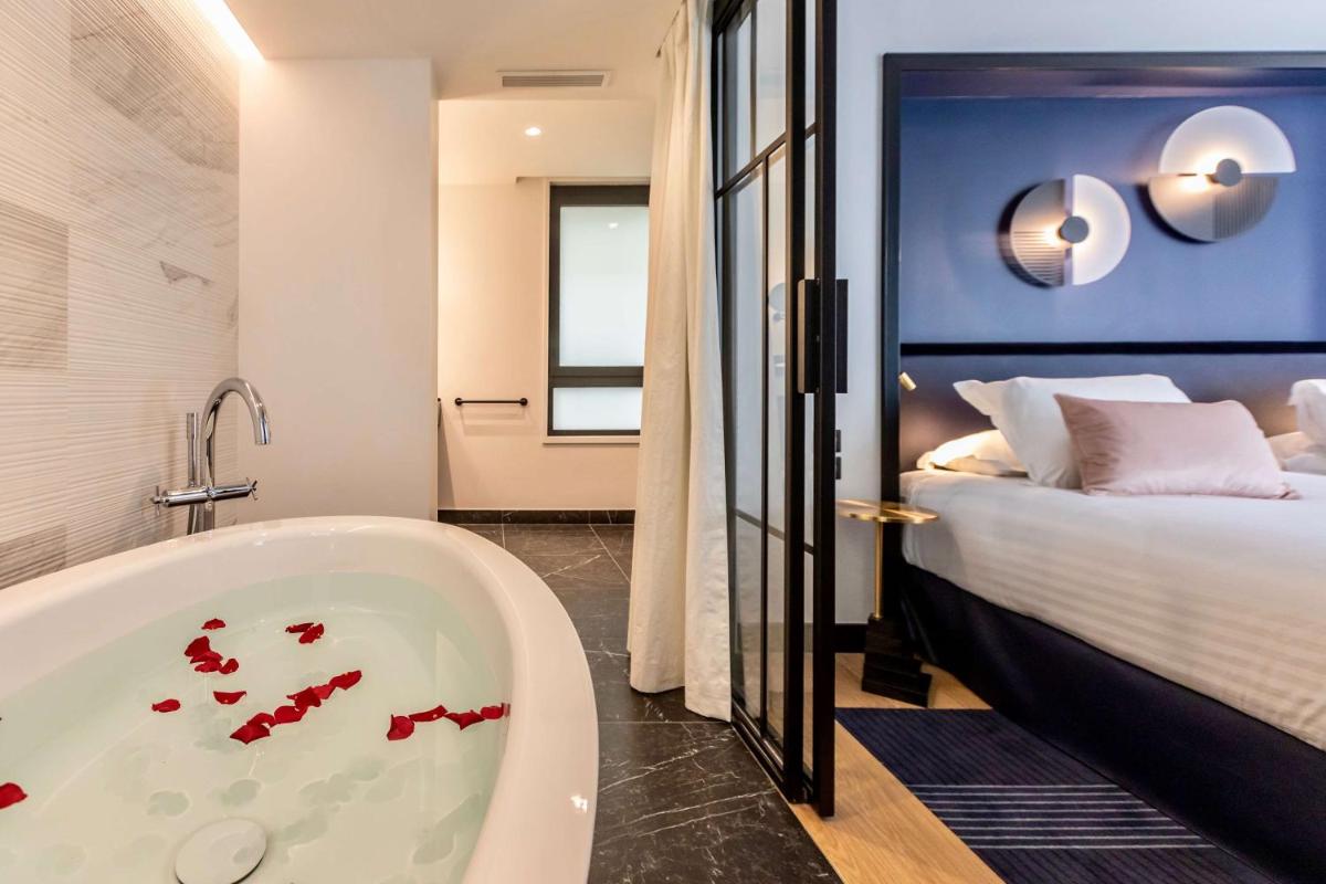 Un ou plusieurs lits dans un hébergement de l'établissement Best Western Plus Crystal, Hotel,Bar & Spa