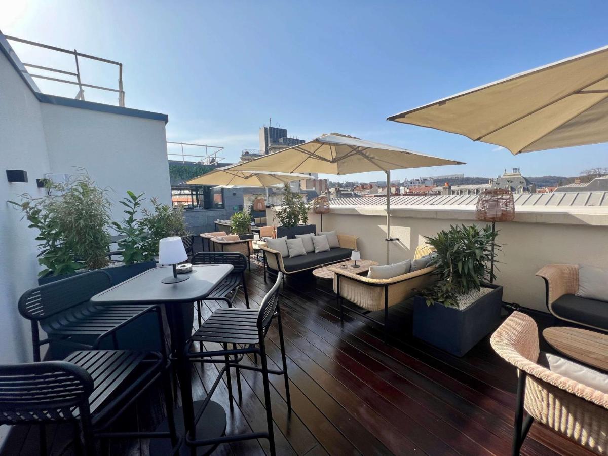 Balcon ou terrasse dans l'établissement Best Western Plus Crystal, Hotel,Bar & Spa