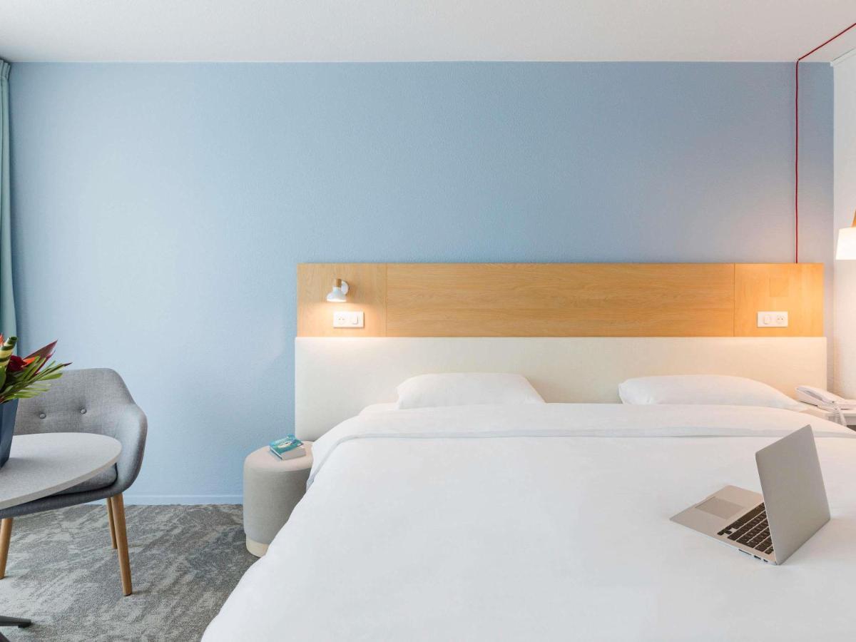 Un ou plusieurs lits dans un hébergement de l'établissement ibis Styles Aix les Bains Domaine de Marlioz