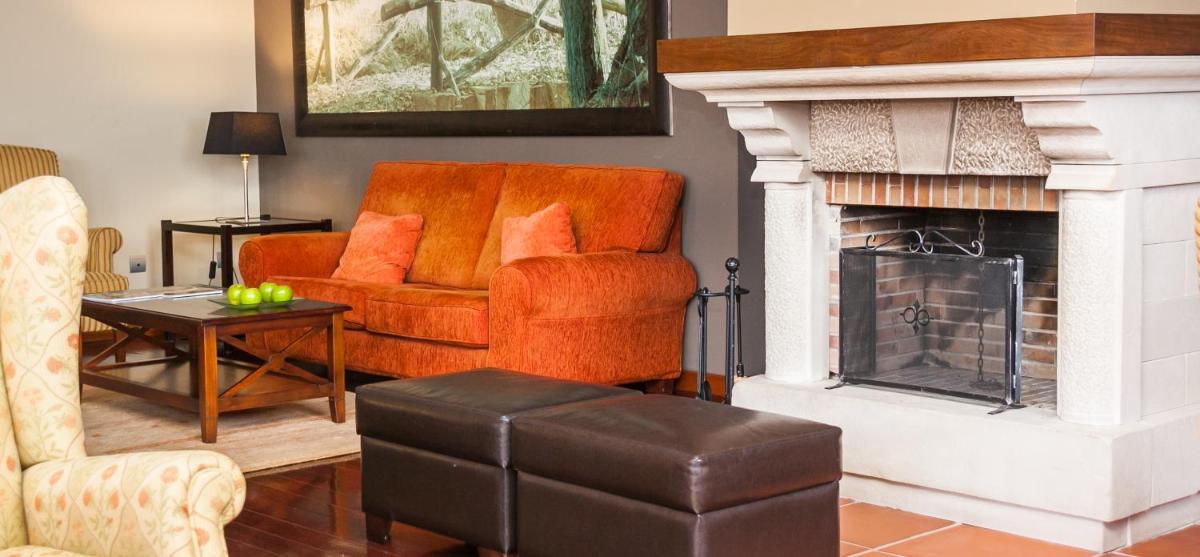 Zona de estar de Hosteria de Torazo Nature Hotel & Spa