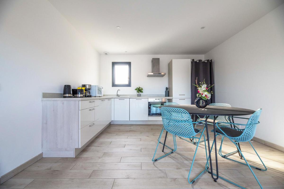 Cuisine ou kitchenette dans l'établissement Résidence Pierre & Vacances Premium Vesna Rossa