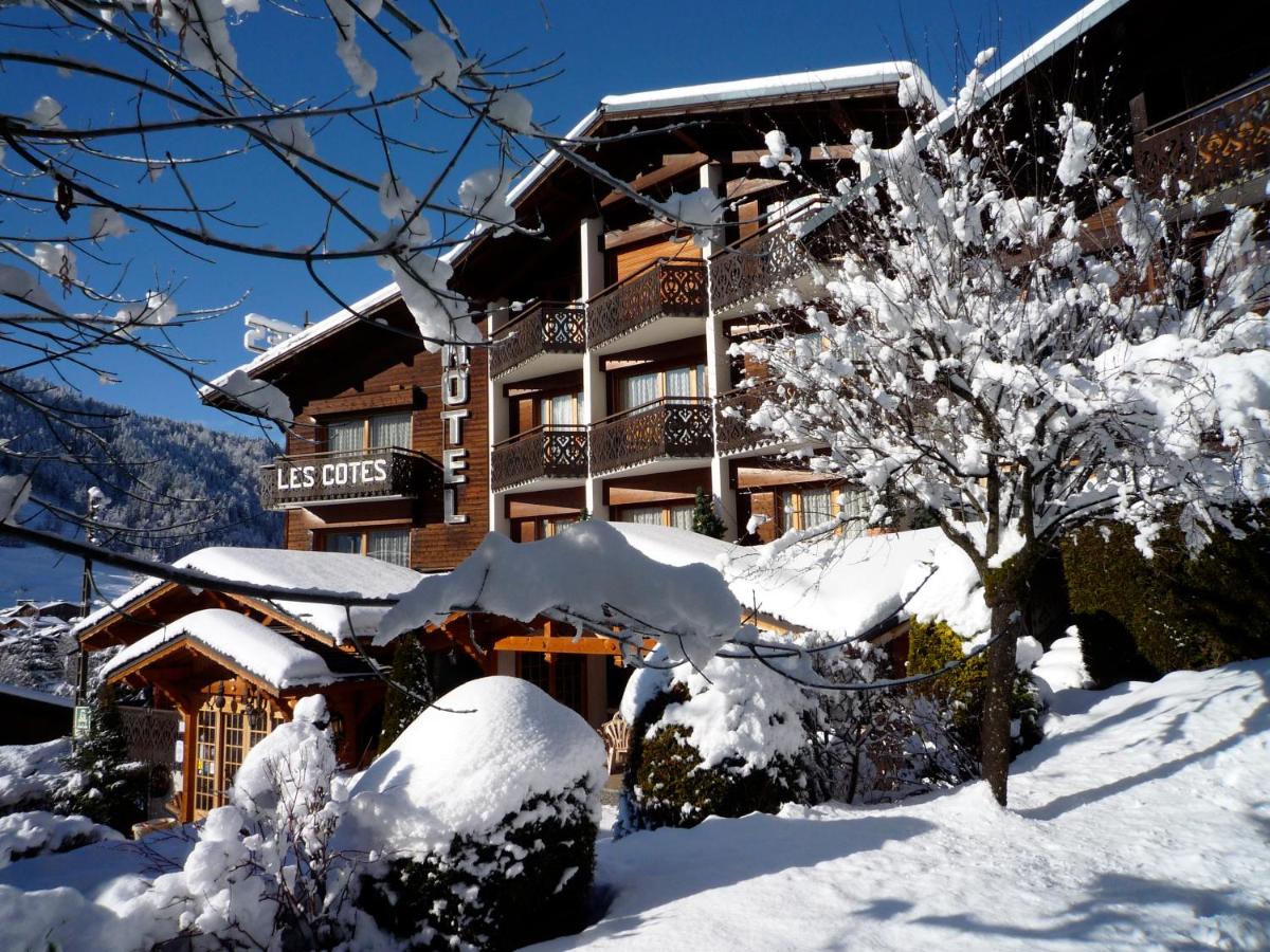 L'établissement Hôtel Les Côtes, Résidence Loisirs et Chalets en hiver