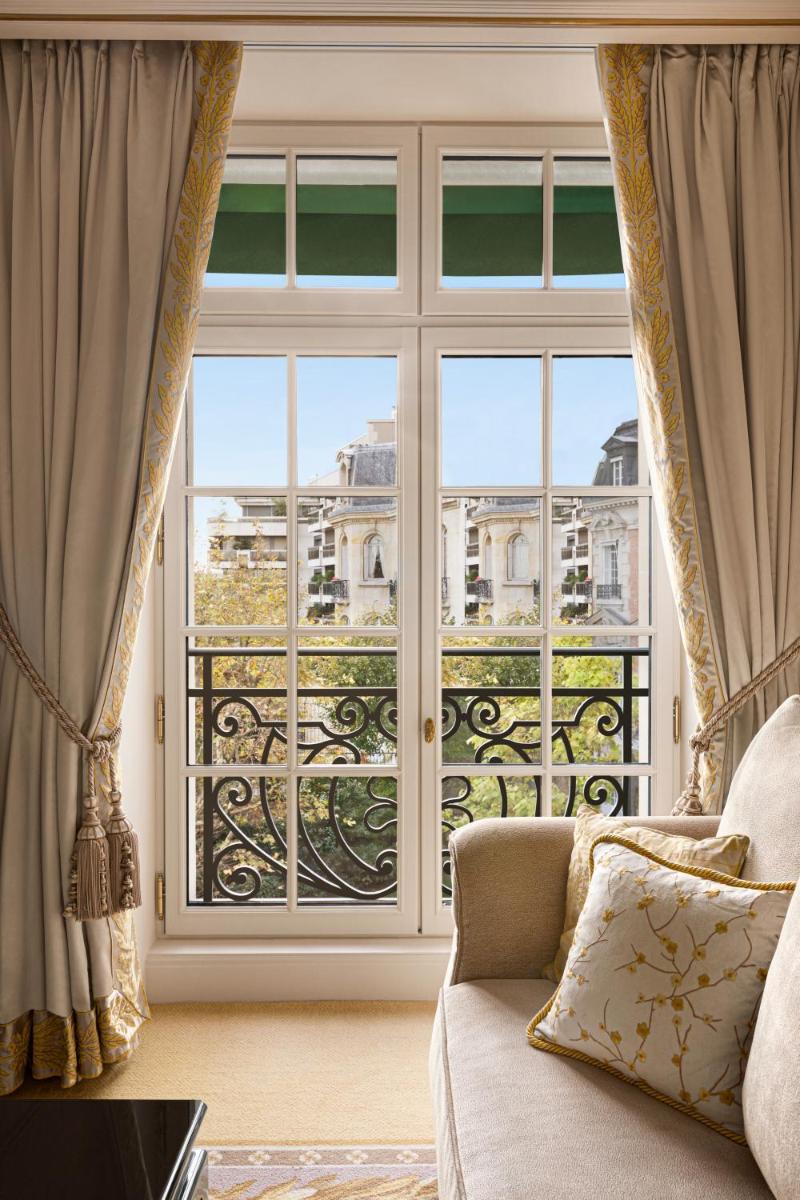 Coin salon dans l'établissement Shangri-La Paris