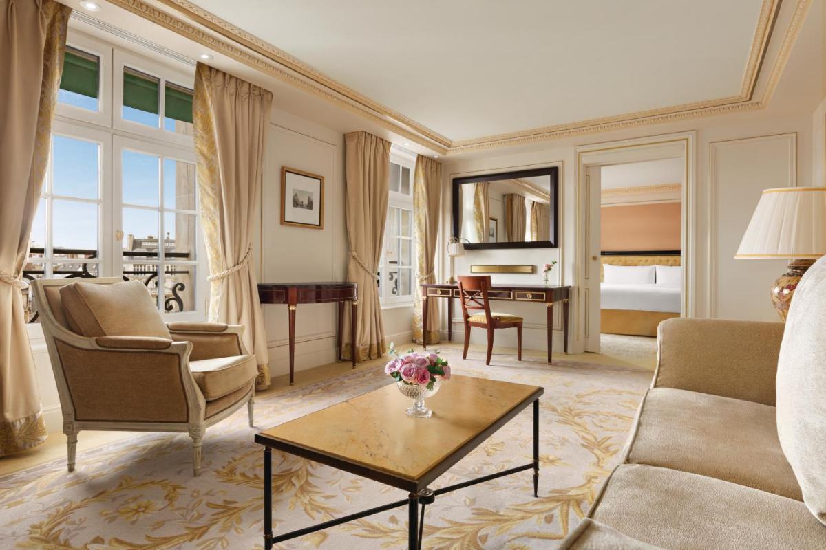 Coin salon dans l'établissement Shangri-La Paris