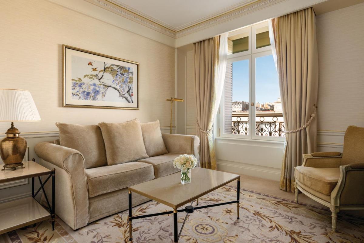 Coin salon dans l'établissement Shangri-La Paris